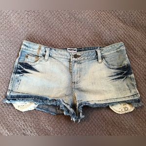 ***Last Chance***Bundle 3 for $10 Vintage pair of booty shorts with raw hem
